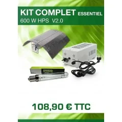 Kit complet 600W HPS ESSENTIEL * V2.0