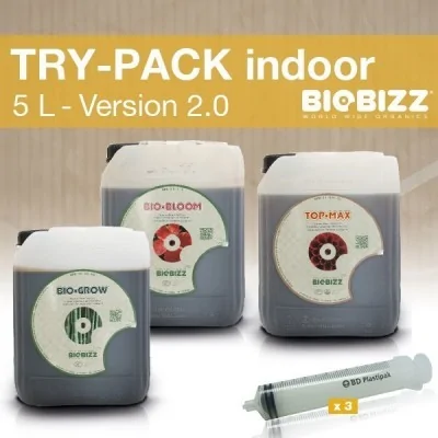 Pack Biobizz 5L Try-Pack Indoor